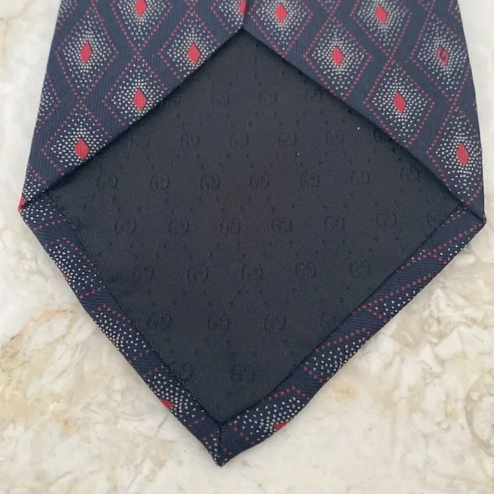 Gucci 100% Silk Tie - Picture 7 of 10
